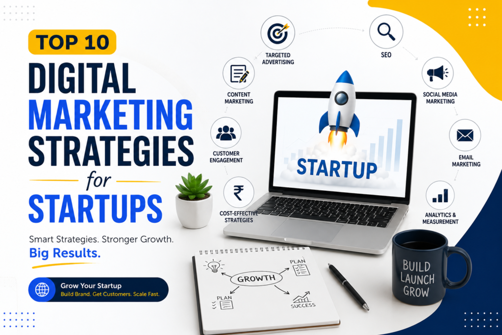 Top 10 Digital Marketing Strategies for Startups